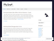 Tablet Screenshot of grapitiblog.wordpress.com