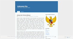 Desktop Screenshot of indonesiakita.wordpress.com