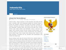 Tablet Screenshot of indonesiakita.wordpress.com