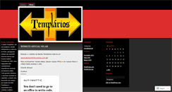 Desktop Screenshot of bandatemplarios.wordpress.com