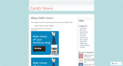 Desktop Screenshot of celebcheck.wordpress.com