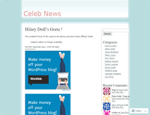 Tablet Screenshot of celebcheck.wordpress.com