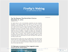 Tablet Screenshot of fireftp.wordpress.com