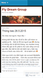 Mobile Screenshot of flydreamgroup.wordpress.com