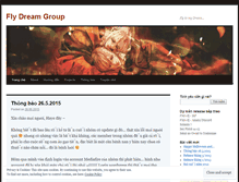 Tablet Screenshot of flydreamgroup.wordpress.com