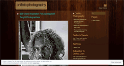 Desktop Screenshot of oniphoto.wordpress.com