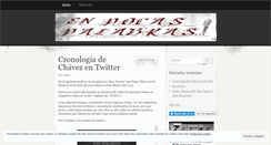 Desktop Screenshot of otrotwittero.wordpress.com