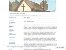 Tablet Screenshot of graceinthedesert.wordpress.com