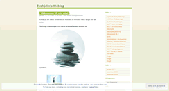 Desktop Screenshot of evahjelm.wordpress.com