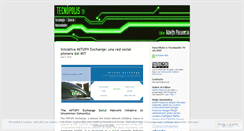 Desktop Screenshot of blogtecnopolis.wordpress.com