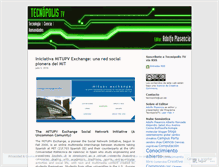 Tablet Screenshot of blogtecnopolis.wordpress.com