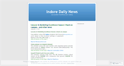 Desktop Screenshot of indorenews.wordpress.com