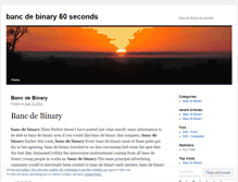 Tablet Screenshot of boards.bancdebinary60seconds.wordpress.com