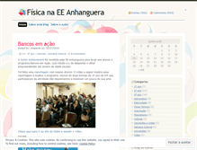 Tablet Screenshot of fisicaanhanguera.wordpress.com