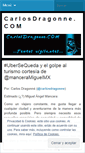 Mobile Screenshot of carlosdragonne.wordpress.com