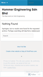 Mobile Screenshot of hammerengineering.wordpress.com