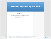 Tablet Screenshot of hammerengineering.wordpress.com