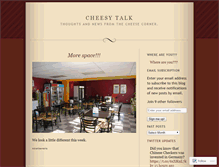 Tablet Screenshot of cheesecorner.wordpress.com