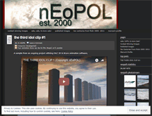 Tablet Screenshot of neopol.wordpress.com