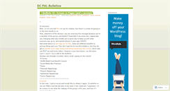 Desktop Screenshot of dcpalbulletins.wordpress.com