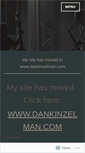 Mobile Screenshot of dankinzelman.wordpress.com