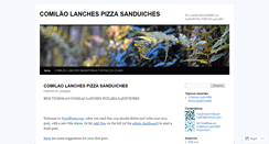 Desktop Screenshot of comilaolanches.wordpress.com