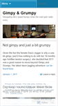 Mobile Screenshot of gimpyandgrumpy.wordpress.com