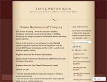 Tablet Screenshot of bruceweed.wordpress.com