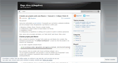 Desktop Screenshot of hugalves.wordpress.com