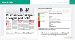 Desktop Screenshot of dianeberbain.wordpress.com