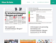 Tablet Screenshot of dianeberbain.wordpress.com