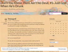 Tablet Screenshot of godwhenhesdrunk.wordpress.com