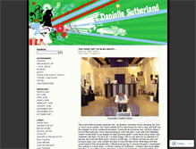 Tablet Screenshot of daniellesutherland.wordpress.com