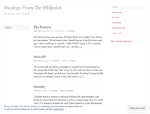 Tablet Screenshot of musingsfromthemidpoint.wordpress.com