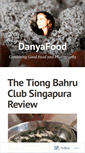 Mobile Screenshot of danyafood.wordpress.com