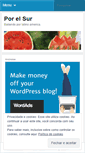 Mobile Screenshot of porelsur.wordpress.com