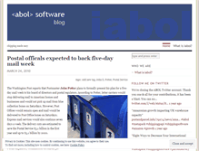 Tablet Screenshot of iabol.wordpress.com