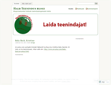 Tablet Screenshot of halbteenindus.wordpress.com