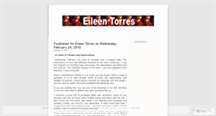 Desktop Screenshot of eileentorres.wordpress.com