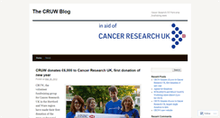 Desktop Screenshot of cruw.wordpress.com