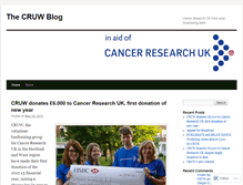 Tablet Screenshot of cruw.wordpress.com