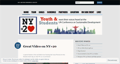 Desktop Screenshot of newyorkplus20.wordpress.com