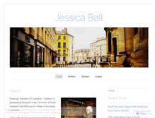 Tablet Screenshot of jessicakball.wordpress.com