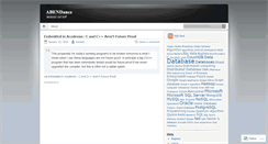 Desktop Screenshot of abendance.wordpress.com