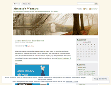 Tablet Screenshot of missevi.wordpress.com
