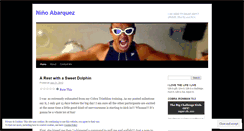 Desktop Screenshot of ninoabarquez.wordpress.com
