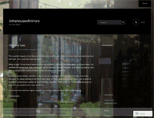 Tablet Screenshot of inthehouseofmirrors.wordpress.com