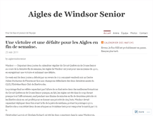 Tablet Screenshot of aiglessenior.wordpress.com