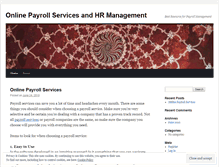 Tablet Screenshot of hrpayrollservices.wordpress.com