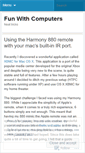 Mobile Screenshot of funwithcomputers.wordpress.com